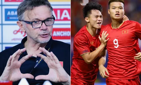U22 Việt Nam thắng đậm trận khai màn SEA Games 32, được trao phần thưởng 'khó tin' từ HLV Troussier