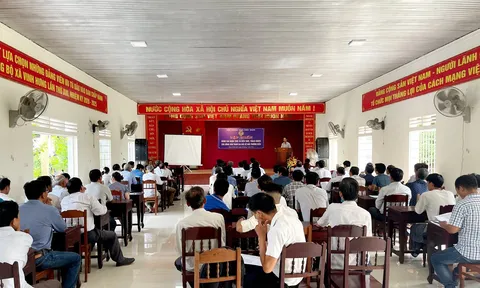 Nâng cao nhận thức và kiến thức, trách nhiệm của nông dân tham gia bảo vệ môi trường biển.