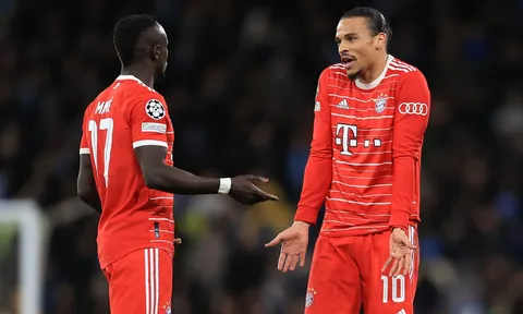 Bị đấm sau trận thua Man City, Leroy Sane có hành động bất ngờ với Mane