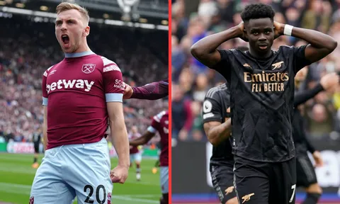 Arsenal hoà như thua trước West Ham, Liverpool: Pháo Thủ tự chấm dứt giấc mơ vô địch?