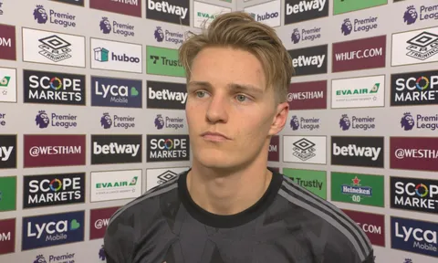 Odegaard chỉ trích 'thẳng mặt' đồng đội sau trận hòa đáng thất vọng