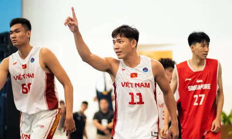 Tuyển bóng rổ 5x5 nam Việt Nam thất bại trước Thái Lan ngày ra quân