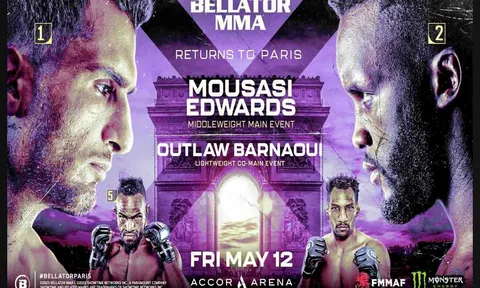 Sự kiện võ thuật Bellator 296: Rực rỡ ở Paris, 14 màn kịch chiến cân tài