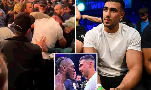 Em trai cùng cha khác mẹ của Vua giang hồ Fury gây náo loạn ở Misfits Boxing 7