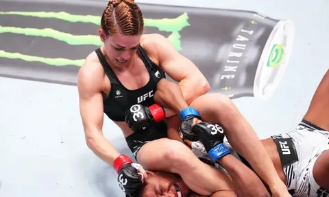 Kết quả UFC Fight Night: Kiều nữ Mackenzie Dern hạ đẹp Angela Hill sau 25 phút không khoan nhượng