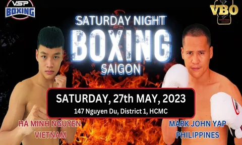 Đỉnh cao Boxing Việt Nam: Sự kiện VSP Pro 4 tụ hội nhà vô địch, Nguyễn Hà Minh đấu John Yap