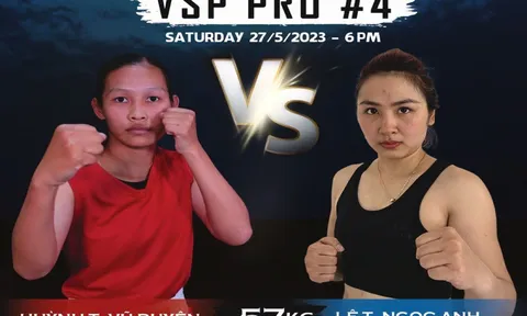 Mỹ nhân Ngọc Anh thắng trận ở VSP Pro 4, gây tiếng vang lớn với làng boxing Việt Nam