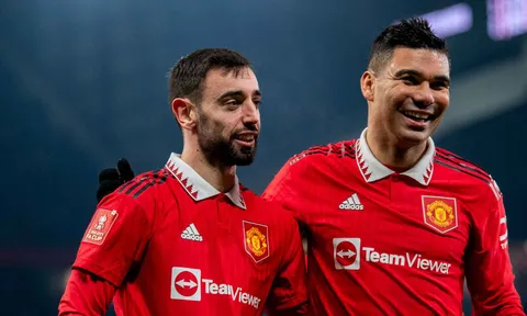 Trước chung kết FA Cup, Casemiro khẳng định 1 điều 'đáng chú ý' về Bruno