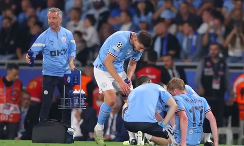 De Bruyne chấn thương, Man City gặp nguy
