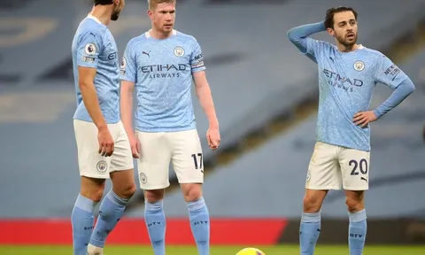 Trụ cột Man City sẽ ra đi dù đội bóng vừa vô địch Champions League
