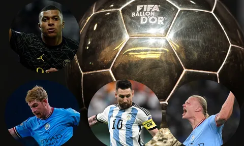 Tỷ lệ giành chiến thắng Quả bóng vàng 2023: Căng thẳng cuộc đua Messi và trụ cột Man City