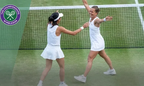 Xác định chủ nhân của trận chung kết đôi nữ Wimbledon 2023