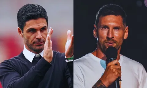 Messi đến Inter Miami, MLS nhanh chóng bị Arsenal 'dội gáo nước lạnh'