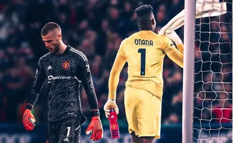 Chọn cho mình con số phong thủy, Onana đã không kế thừa số áo của De Gea