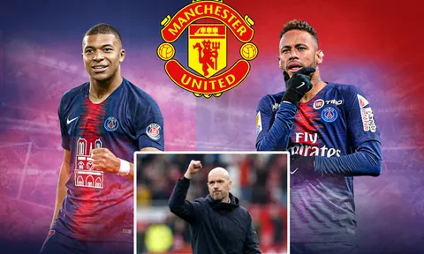 Tin chuyển nhượng 23/7: PSG 'kết liễu' cả Mbappe và Neymar, MU phá kỷ lục trên TTCN