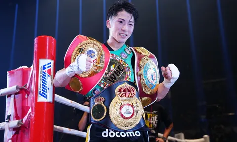 Đánh bại Fulton, võ sĩ Nhật Bản Naoya Inoue bước vào ngôi đền Huyền thoại Boxing