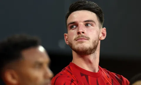 Declan Rice đã thay đổi suy nghĩ về bóng đá sau khi gia nhập Arsenal
