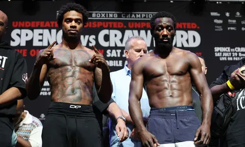 Thua 'muối mặt', Errol Spence Jr. muốn tái đấu Crawford ngay trong năm nay