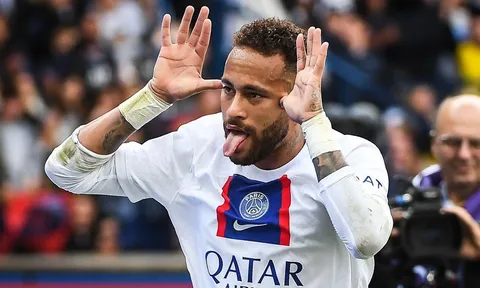 Neymar lập cú đúp, PSG thắng tưng bừng