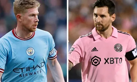 Học Messi, De Bruyne làm một điều khiến các đồng đội trầm trồ