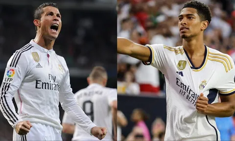 Tỏa sáng tại C1, Bellingham sáng ngang với kỷ lục của Ronaldo tại Real