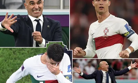 HLV Bồ Đào Nha nhận chỉ trích nặng nề khi ra quyết định 'tàn nhẫn' với Ronaldo