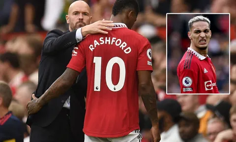 Chuyển nhượng MU 6/11: Bán cả Rashford và Antony, chốt Zidane thay Ten Hag
