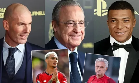 Tin chuyển nhượng tối 9/11: Real đón cả Zidane và Mbappe, xong vụ Antony rời MU