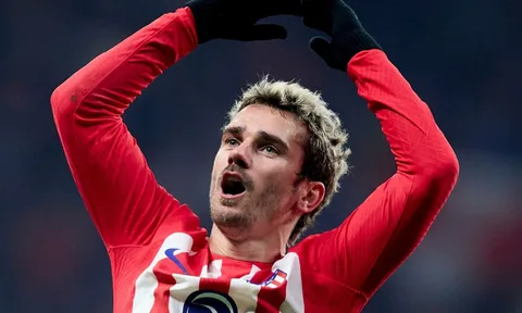 CHÍNH THỨC: Griezmann ghi tên vào lịch sử Atletico Madrid với ngôi vị số 1