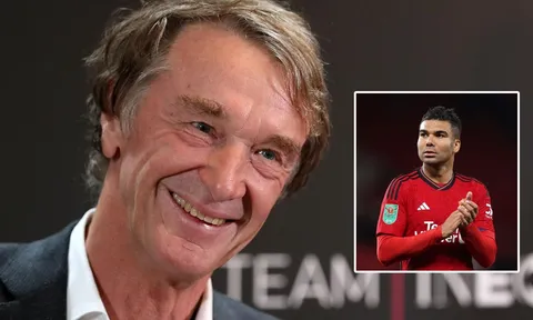 MU vừa thua muối mặt, Jim Ratcliffe đã chọn xong người thay Casemiro