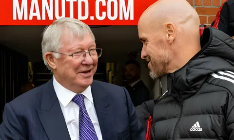 Hơn cả Alex Ferguson, Ten Hag bất ngờ đứng top 1 lịch sử Man Utd