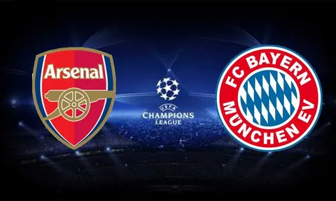 Tứ kết Champions League 2023/24: Arsenal ngang sức Bayern Munich?