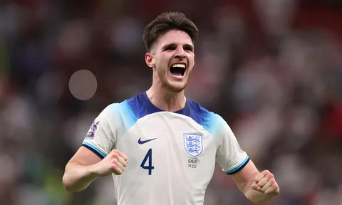 NÓNG: Declan Rice chính thức thay Maguire làm đội trưởng tuyển Anh