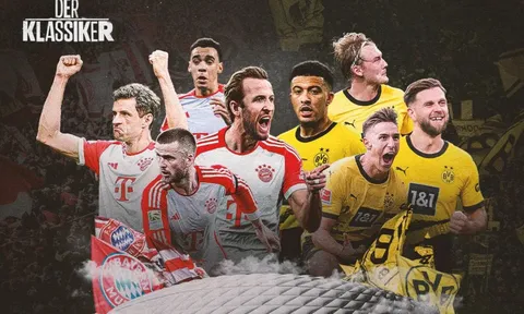 Trực tiếp Bayern Munich vs Dortmund, 0h30 ngày 31/03/2024