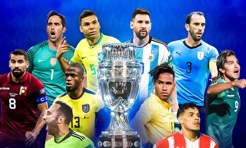 Bảng xếp hạng Copa America 2024 mới nhất
