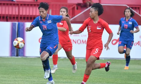 Đè bẹp Singapore, Thái Lan khởi đầu hoàn hảo tại SEA Games 32