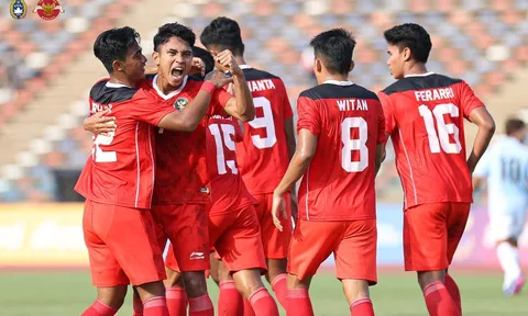Hàng công thăng hoa, U22 Indonesia đòi lại ngôi đầu của Campuchia