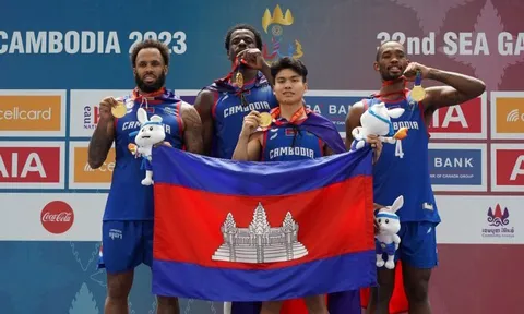 Campuchia được ví như đội tuyển Mỹ sau khi 'vô đối' ở SEA Games 32