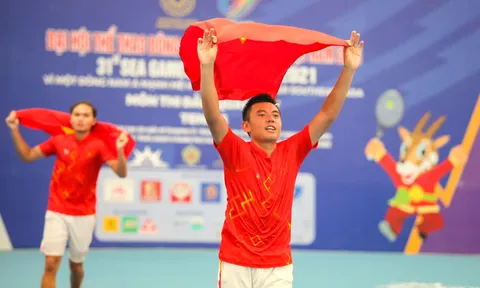 VĐV Việt Nam ăn cháo hành trước trận chung kết SEA Games