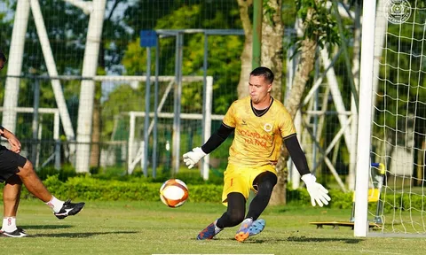 Filip Nguyễn nói gì khi bị so sánh với thủ môn số 1 ĐT Việt Nam?
