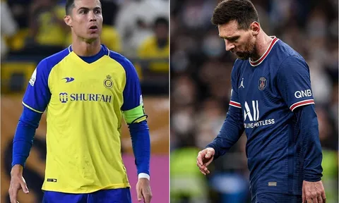 PSG thảm bại, Ronaldo lập tức 'đá đểu' Messi: 'Không ai có thể so sánh với tôi về danh hiệu cá nhân'