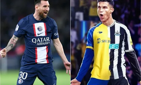 Ronaldo gia nhập 'hung thần' của MU, Al Nassr lập tức chiêu mộ Messi về thay thế?