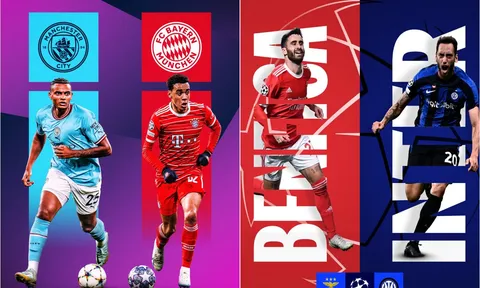 Lịch thi đấu bóng đá Champions League hôm nay: Man City - Bayern đại chiến; 'Ronaldo 2.0' tỏa sáng?