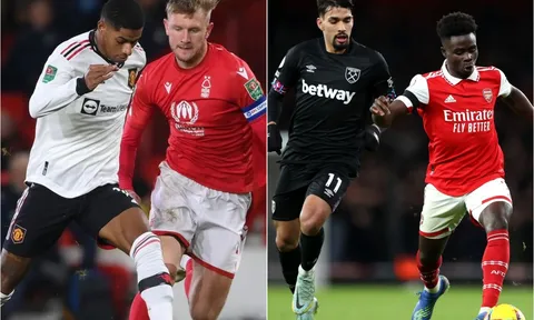 Kết quả bóng đá Ngoại hạng Anh hôm nay: MU hủy diệt Nottingham; Arsenal gặp khó trước West Ham?