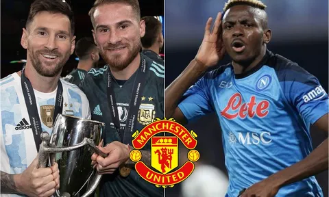 Tin chuyển nhượng MU 17/4: Đàn em Messi 'bắn tín hiệu' cho MU; Vụ Osimhen đến Man Utd ngã ngũ