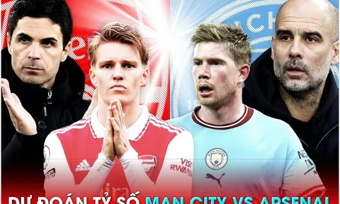 Dự đoán tỷ số Man City vs Arsenal, 2h ngày 27/4 - Vòng 33 Ngoại hạng Anh: Haaland đi vào lịch sử?