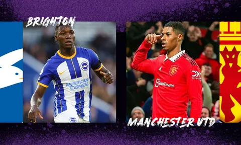 Kết quả bóng đá Ngoại hạng Anh hôm nay: Đè bẹp Brighton, MU chính thức giành vé Champions League?