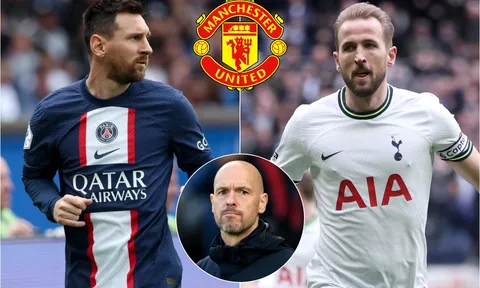 Tin chuyển nhượng MU 7/5: Messi bất ngờ được mở đường đến Man Utd; Ten Hag lên tiếng về Harry Kane