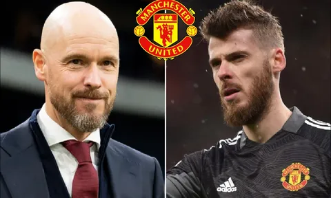Chuyển nhượng MU: Bị chỉ trích vì sai lầm tai hại, De Gea nhận phán quyền của Ten Hag về tương lai