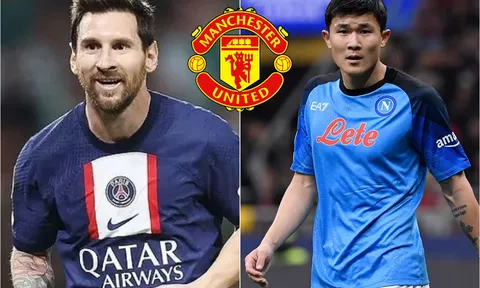 Tin chuyển nhượng MU 16/5: Messi lên tiếng về khả năng đến MU; Kim Min-jae chính thức đến Man Utd?
